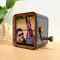 Cubo de fotos giratorio